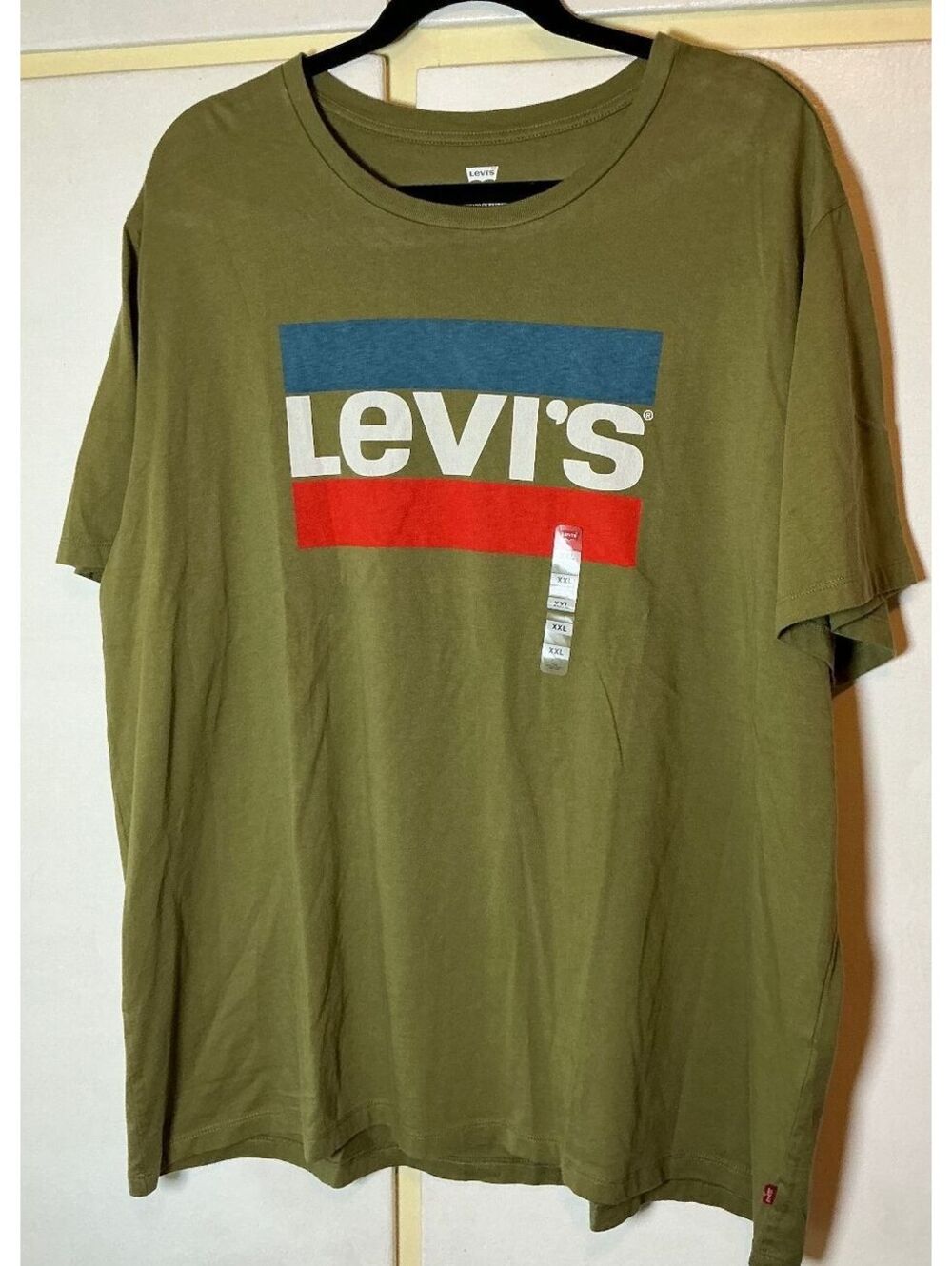 Levi's Men's Size XXL Shirt Crew Neck Short Sleeve Graphic Tee